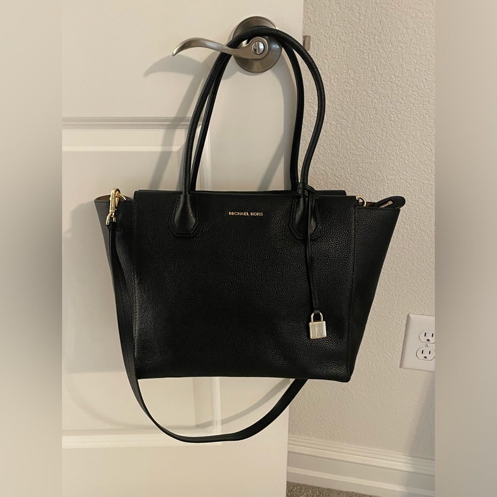 Mercer Large Leather Satchel